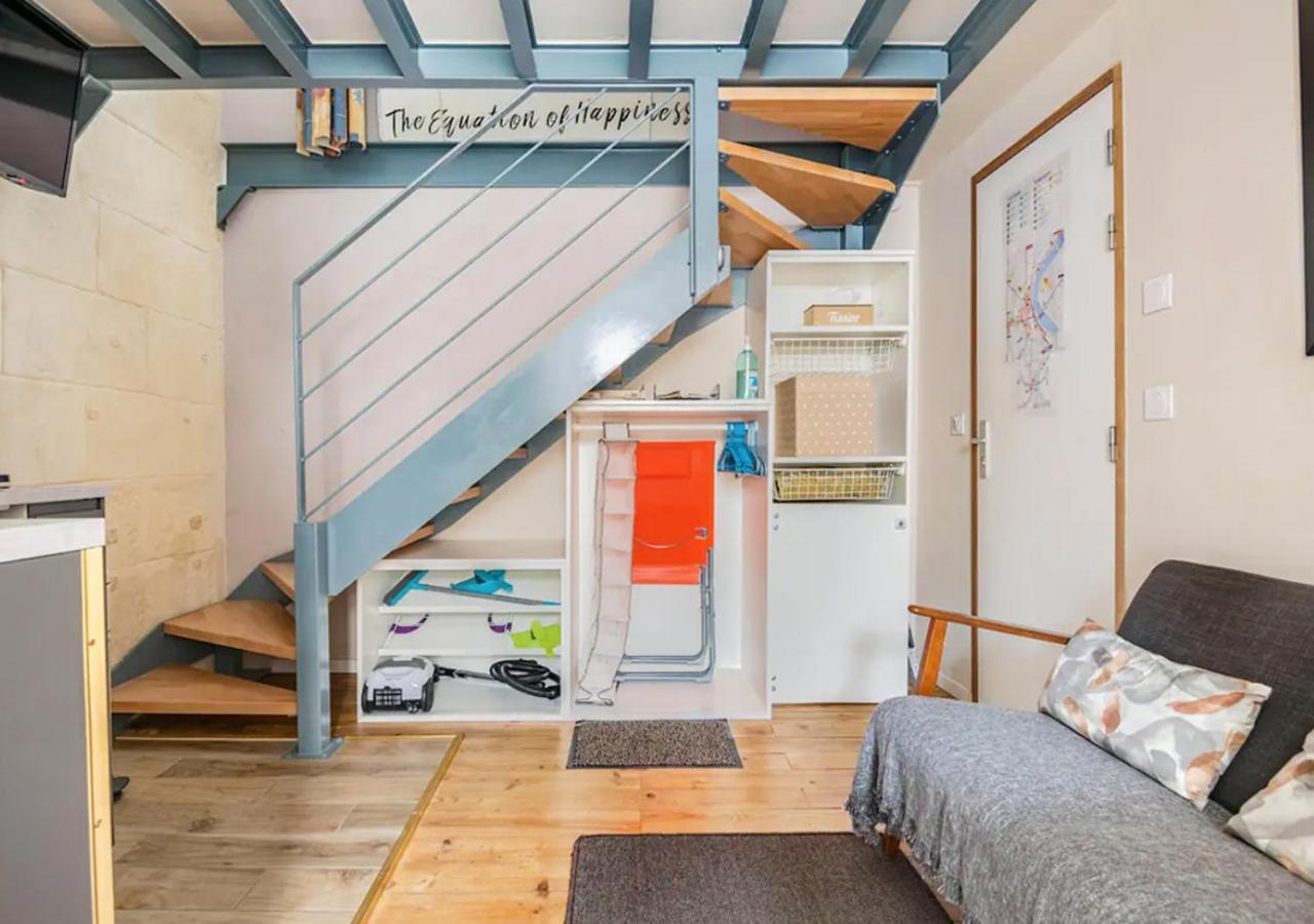 Duplex-Terrasse-Parking-Climatisation Apartment บอร์โด ภายนอก รูปภาพ
